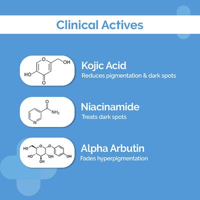 The Derma Co. 1% Kojic Acid Face Wash with Niacinamide & Alpha Arbutin for Dark Spots & Pigmentation 100 ml - Face Washes