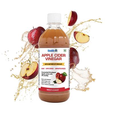 Healthvit Apple Cider Vinegar 500 ml - Apple Cider Vinegar - Acv