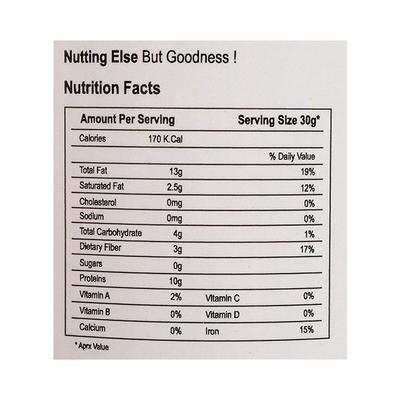 Nutting Else Raw Pumpkin Seeds 250 gm - Nutritional Bars