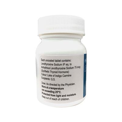 LETHYROX 75 Tablet 120's - Hypothyroidism
