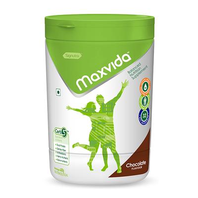 Maxvida Wholesome Daily Nutrition For Adult Jar - Chocolate Flavour 400 g - Daily Health Drinks