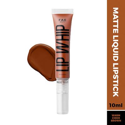 FAE Beauty Lip Whip 12H Matte Liquid Lipstick - Grind 10 gm - Liquid Lipsticks