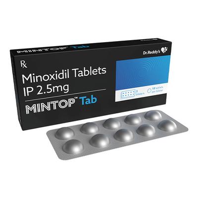 MINTOP 2.5mg Tablet 10's - Hypertension-Oah