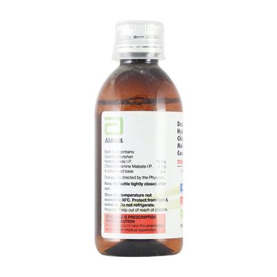 Tossex DMR Sugar Free Colourless Kiwi Flavour Syrup 100ml - Cough And Cold-Cou