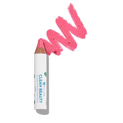 Clean Beauty Cocoa Butter Lip & Cheek Pencil - Tea Rose 3.94 Gm - Lipsticks
