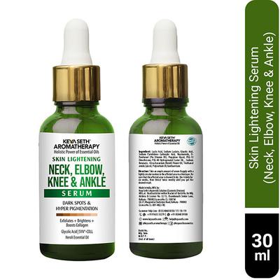 Keya Seth Aromatherapy Skin Lightening Serum for Neck, Elbow, Knee and Ankle Exfoliating, Brightening and Collagen Boosting 30 ml - Lotions & Creams