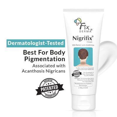 Fixderma Nigrifix Cream For Dark Neck, Ankles, Knuckles, Elbows, Underarm Whitening (100 g) - Face Creams