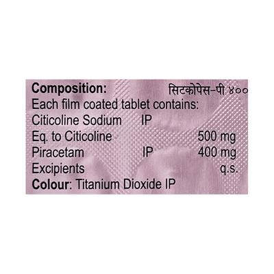 CITCOPACE P 400 Tablet 10's - Alzheimer-Neu