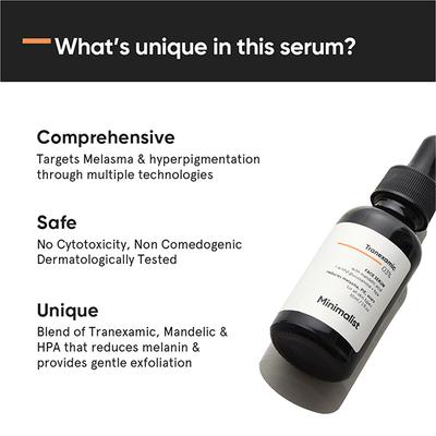 Minimalist Tranexamic Acid Face Serum 30 ml - Face Serum