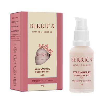 Berrica Strawberry Under Eye Gel 30 gm - Under Eye Creams & Serums