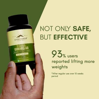 Rasayanam Tribulas Gokhru-60 1000 MG Tablets 60's - Workout Essentials