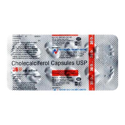 36 D 60k Softgel Capsule 8's - Supplements-Vit