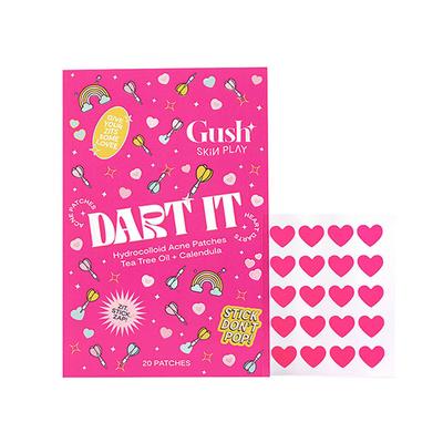Gush Beauty Dart It Hydrocolloid Pimple Patches For Healing Acne, Zits And Blemishes - Heart 1's - Masks & Peels