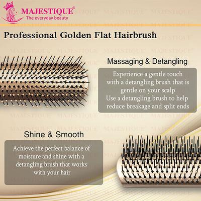 Majestique Golden Hair Styler Brush for Blow Drying, Styling and Solon for Men and Women 1's - Others