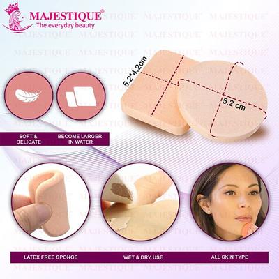 Majestique Face Sponge Twin Pack 1's - Sponges & Applicators