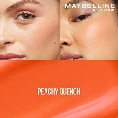 Maybelline New York Sunkisser Hazy Matte Blush, 12H longwear, Peachy Quench 48.2 gm - Blushes