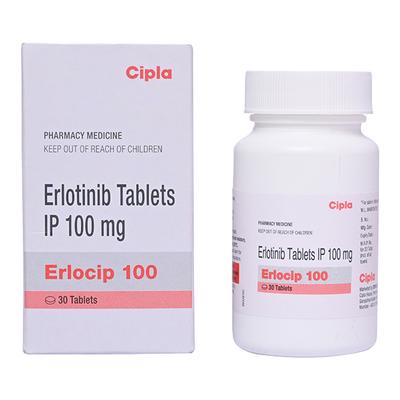 Erlocip 100mg Tablet 30'S - Cancer Oncology-Tar