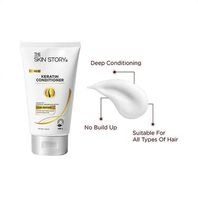 The Skin Story Keratin Conditioner 100 gm - Conditioners