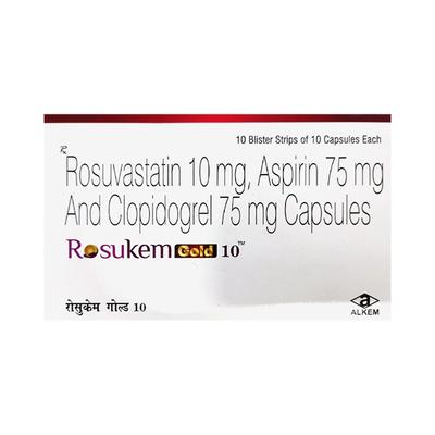 Rosukem Gold 10 Capsule 10'S - Blood Clot-Ant