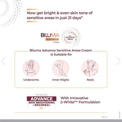 Biluma Advance Cream for Sensitive Areas 25 gm - Skin-Treatment