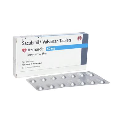 Azmarda 50mg Tablet 14'S - Heart Failure-Ang