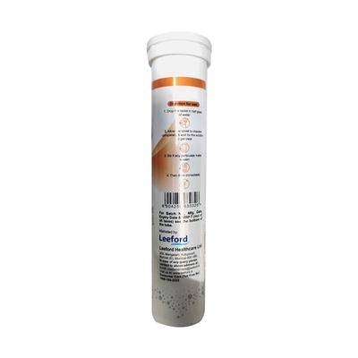 DUALCARE CZ SUGAR FREE ORANGE FLAVOUR Effervescent Tablet 20's - Supplements-Vam