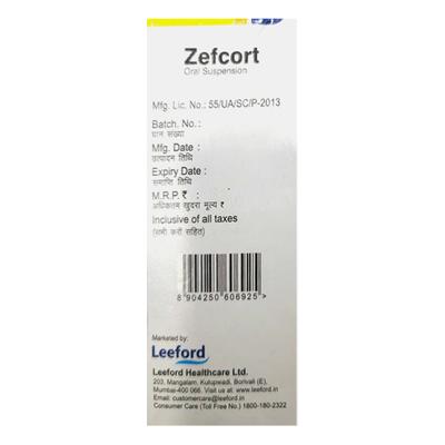Zefcort Oral Suspension 30ml - Hormonal Therapy-Imm