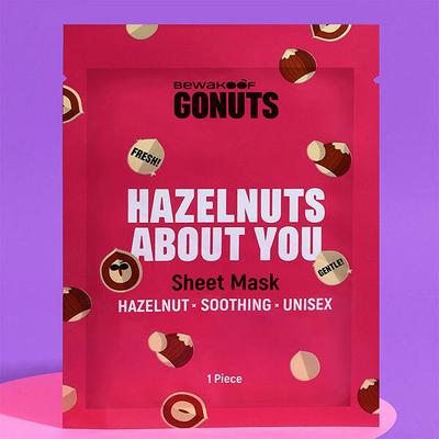 GONUTS By Bewakoof Hazelnut About You Face Sheet Mask 30 ml - Sheet Masks