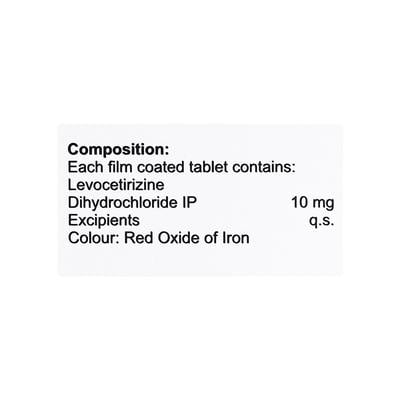 LEVOCETRIZEN 10mg Tablet 10's - Allergies-Ant