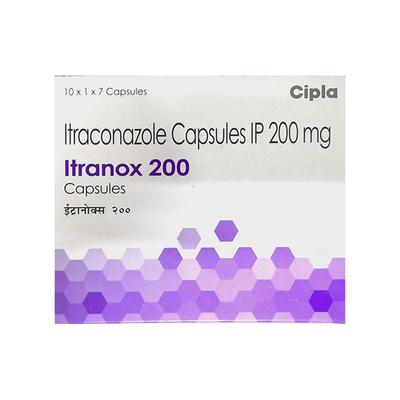 Itranox 200Mg Capsule 7's - Fungal Infections-Anf
