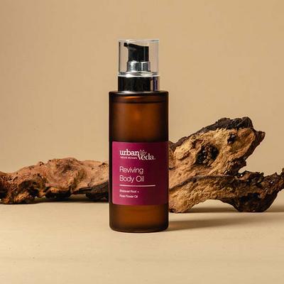 Urban Veda Reviving 100 Percent Natural Body Oil 100 ml - Face Oils