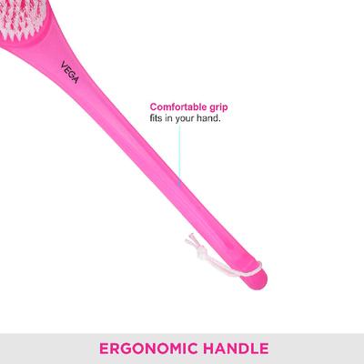 Vega Luxury Fine Massager Bath Brush (BA - 1/1N) 155 gm - Loofahs & Sponges