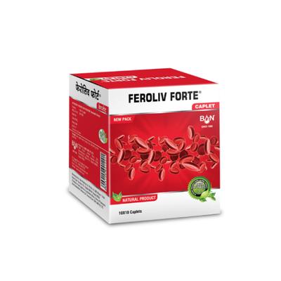 Ban Labs Feroliv Forte Caplet (Pack of 10 x 10's) - Speciality Medicines