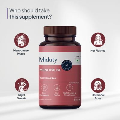 Miduty Menopause Capsules 60's - Women Health
