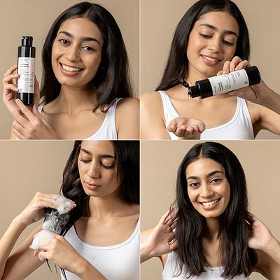 Brillare Caffiene Shampoo for Reducing Hair Loss And Breakage 200 ml - Shampoos