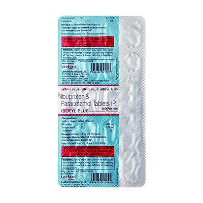 IBUFYL PLUS Tablet 20's - Pain relief-Nsa