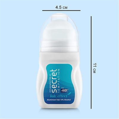 Secret Temptation Talc Aluminium Free Effect Roll On 50ml - Women Deodorants/Roll-Ons