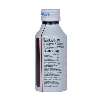 Gudlax Plus Sugar Free Peppermint Flavour Suspension 110ml - Constipation-Lax