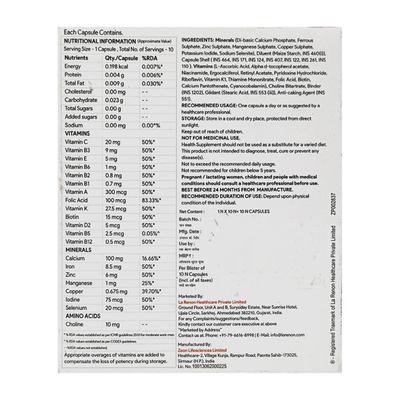 Henzovit Capsule 10'S - Supplements-Vam