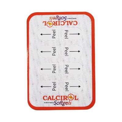 Calcirol 60000IU Softgel 8'S - Supplements-Vit