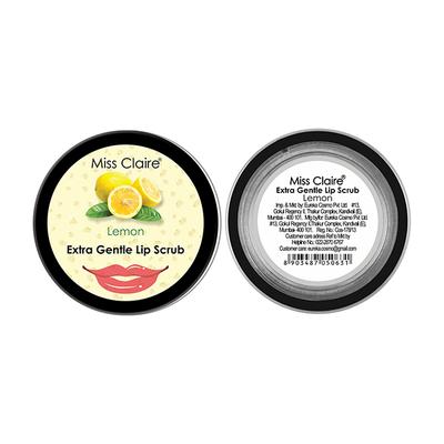 Miss Claire Extra Gentle Lip Scrub - Lemon 5.7 Gm - Scrubs & Exfoliants