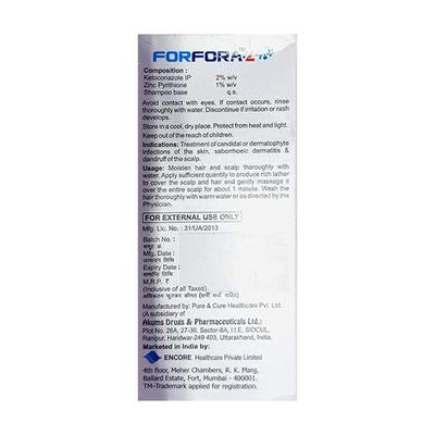 FORFORA Z SHAMPOO WITH Conditioner 75ml - Dandruff-TAA