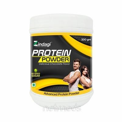 Zindagi Protein Powder - Delicious Chocolate Flavour 200 gm - Workout Essentials