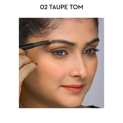 SUGAR Cosmetics Arch Arrival Brow Definer - 02 Taupe Tom (2 Jerry Brown) 0.35 gm - Eyebrow Pencils & Enhancers