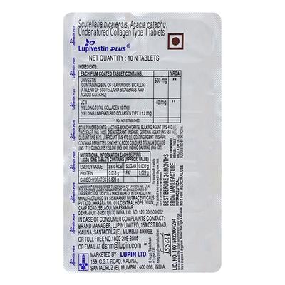 LUPIVESTIN PLUS Tablet 10's - Supplements-Sup