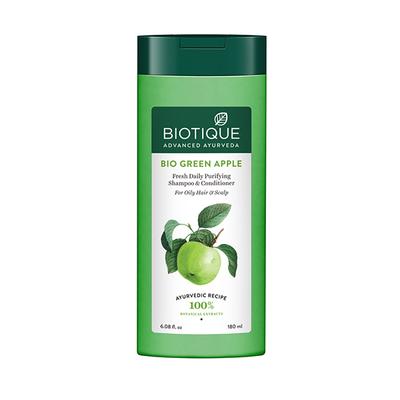 Biotique Bio Green Apple Shampoo 180 ml - Shampoos