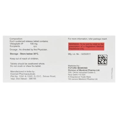 GLIPTAGREAT OD 100 Tablet 10's - Diabetes-Ant