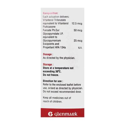 VILOR FG 50 Inhaler 120md - Asthma/COPD-Ast
