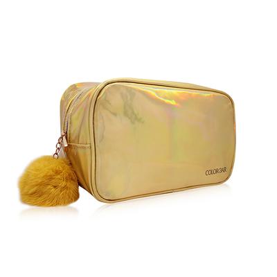 Colorbar Pom Pom Travel Kit - Glam Gold 1's - Makeup Bags & Cases