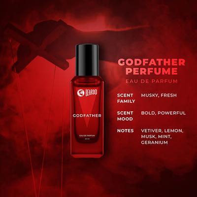 Beardo Men Whisky Smoke And Godfather Fragrance Long Lasting Pocket Perfume - 20ml Each 1's - Men Perfumes (Edt/Edp)